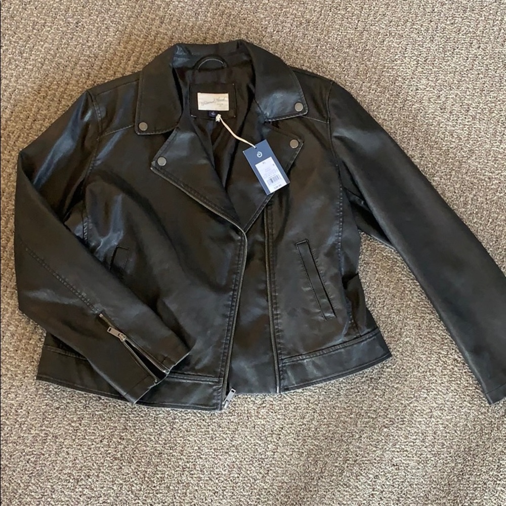 Leather jacket